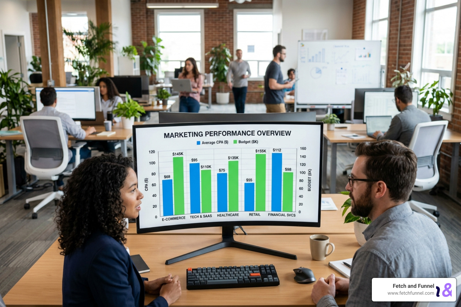 industry benchmark chart average marketing budget CPA metrics industry benchmark chart average marketing budget CPA metrics