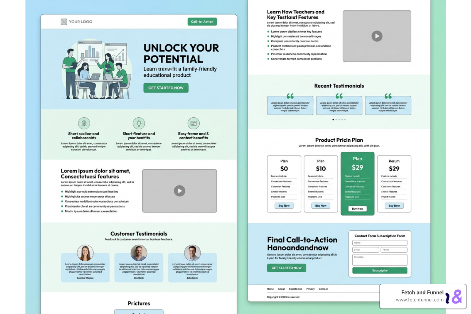 high converting affiliate landing page wireframe with clear layout high converting affiliate landing page wireframe with clear layout