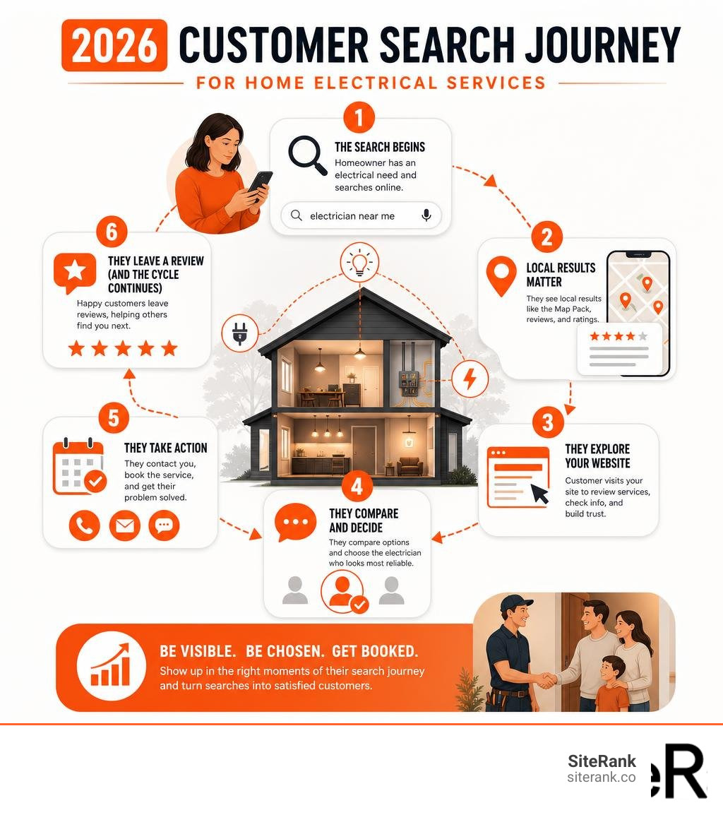 2026 customer search journey for home electrical services infographic infographic 2026 customer search journey for home electrical services infographic infographic