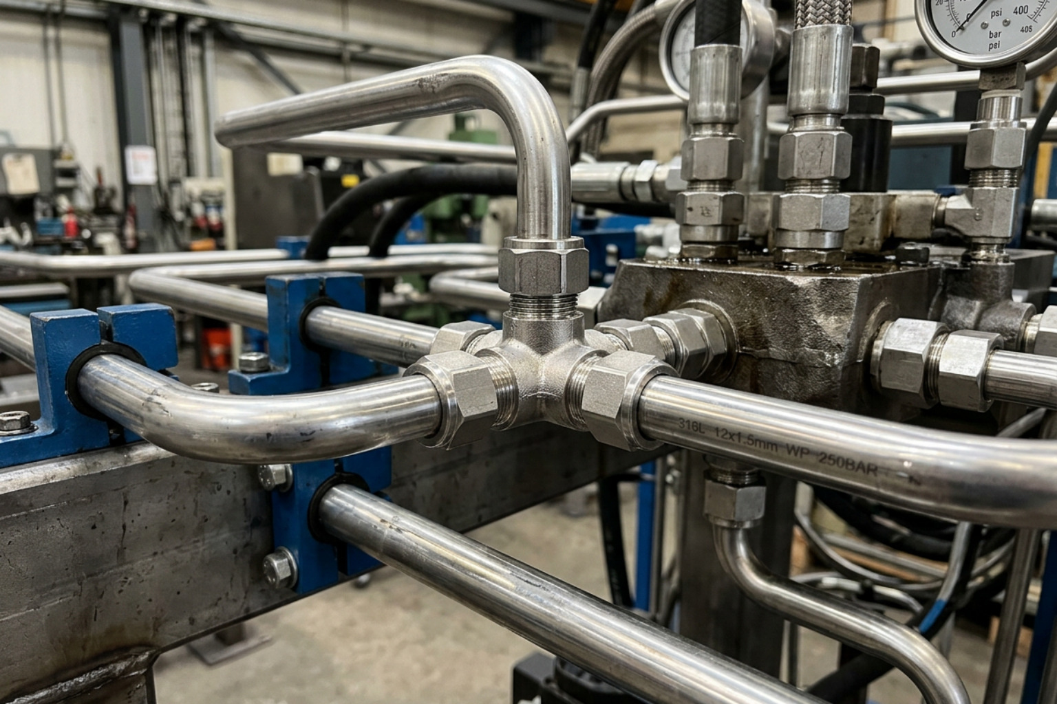 stainless steel tubing in hydraulic system stainless steel tubing in hydraulic system
