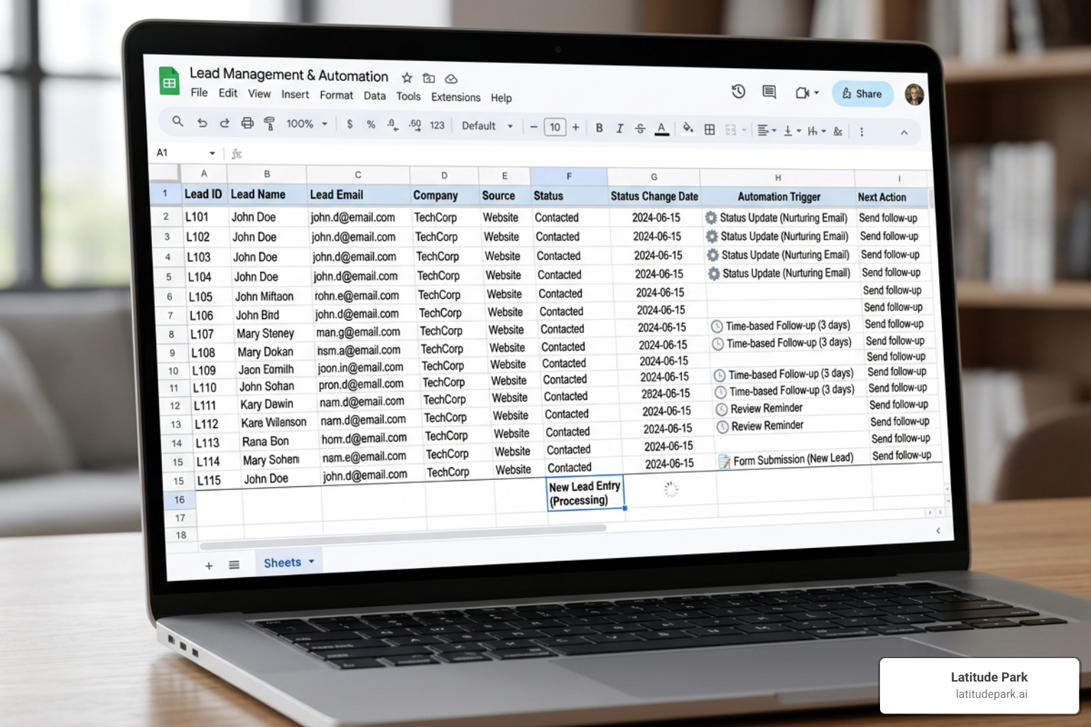 Google Sheets automation triggers showing edit events, time-based schedules, and form submissions Google Sheets automation triggers showing edit events, time-based schedules, and form submissions