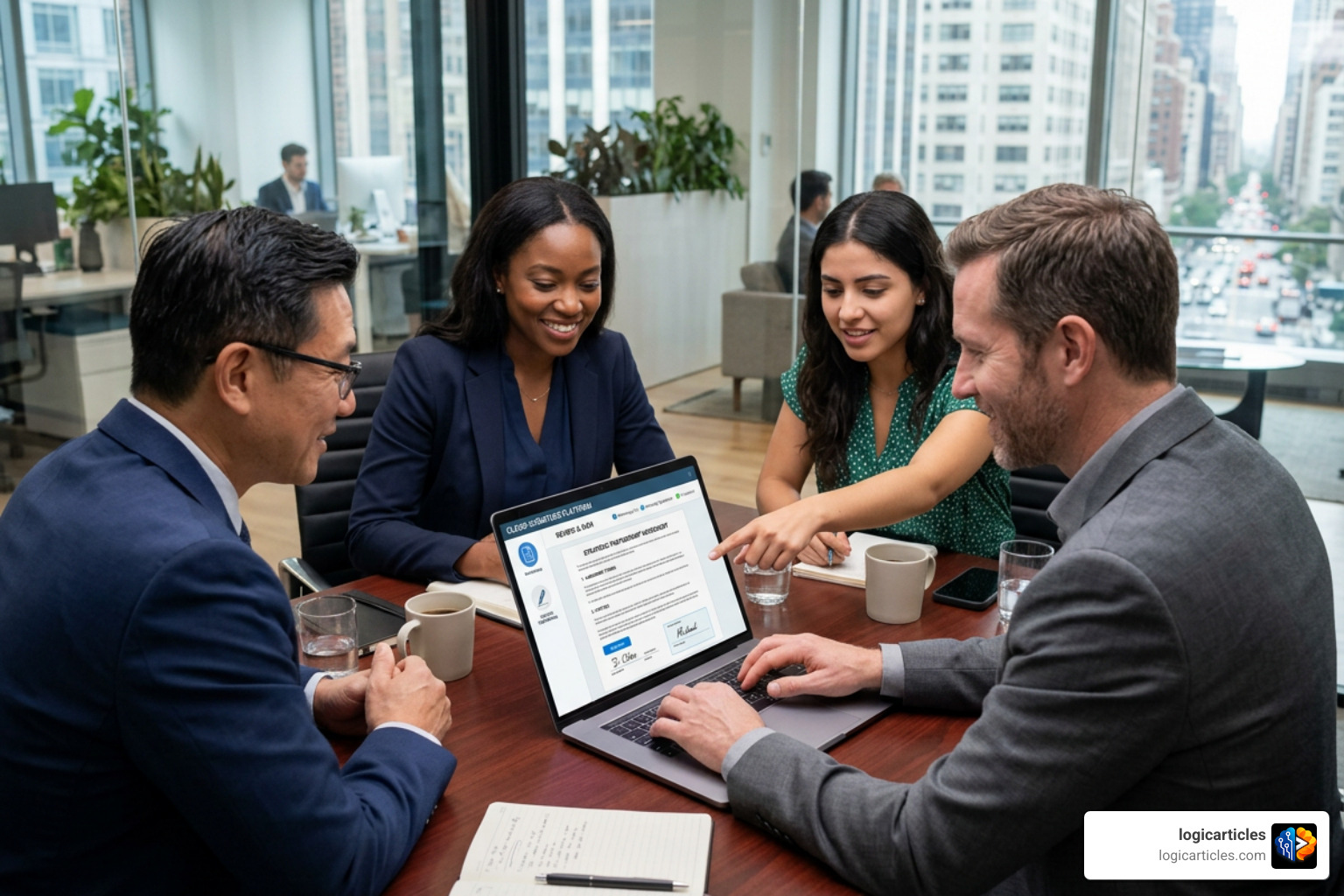 cloud document signing and digital contract workflows