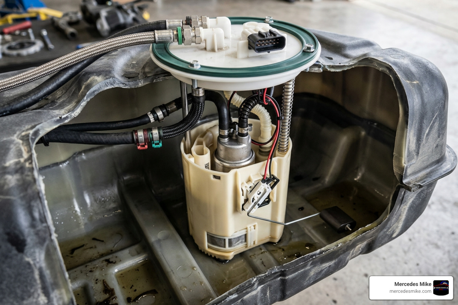 mercedes-benz fuel delivery module inside the saddle fuel tank mercedes-benz fuel delivery module inside the saddle fuel tank