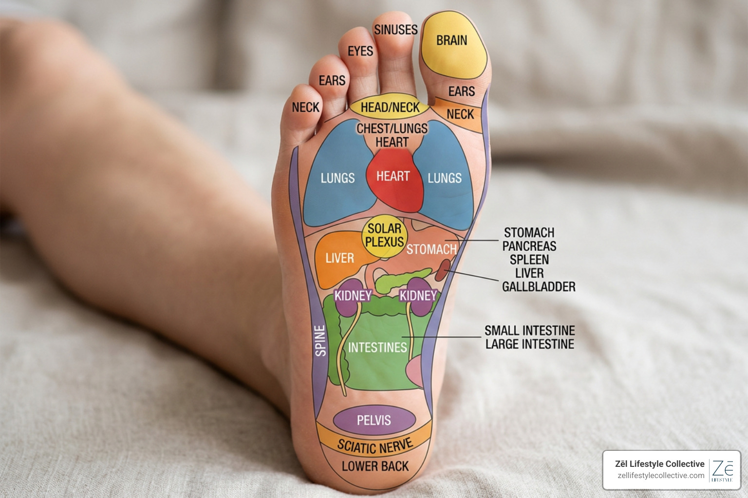 foot reflexology map showing organs and body systems foot reflexology map showing organs and body systems