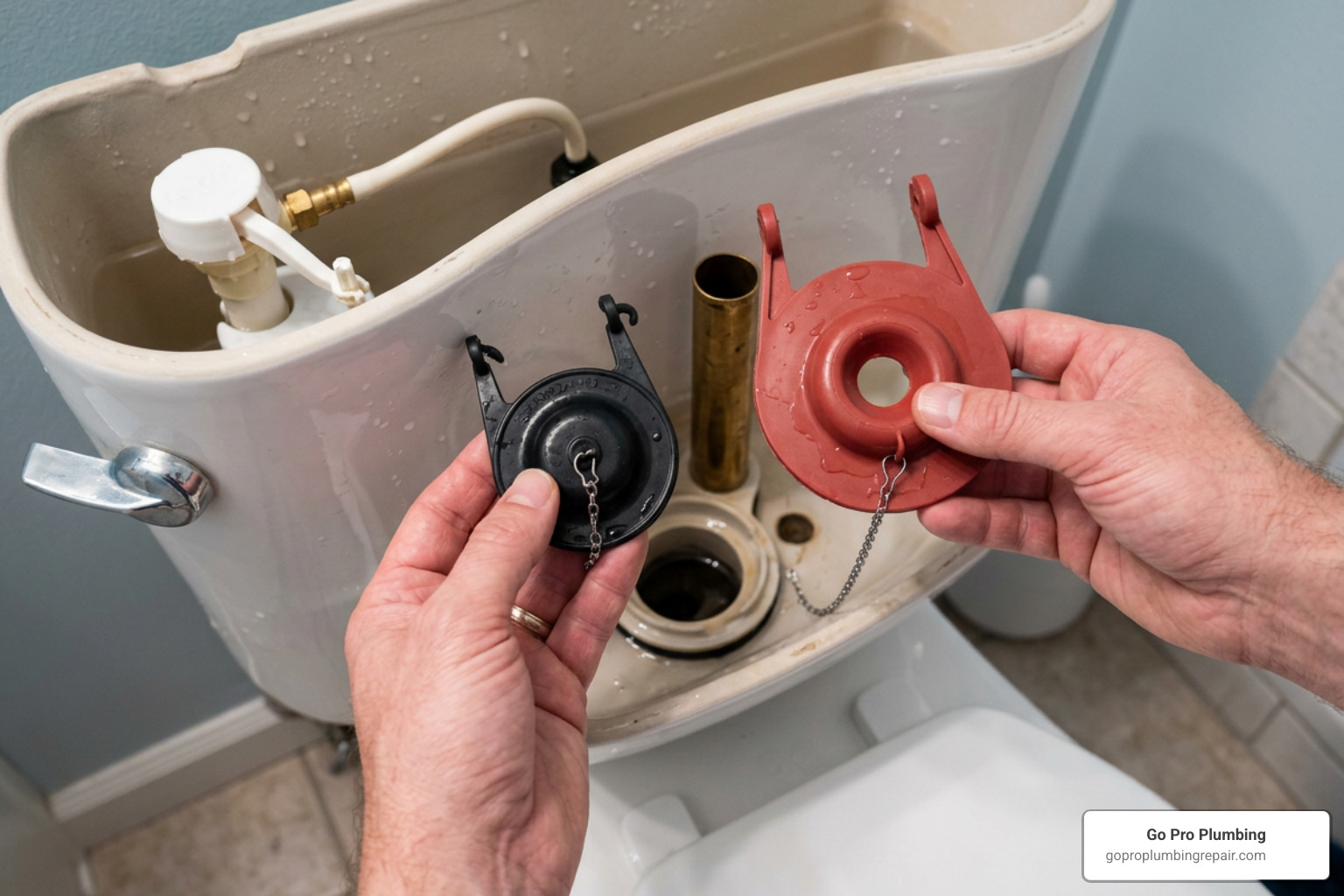 Choosing the right toilet flapper size Choosing the right toilet flapper size