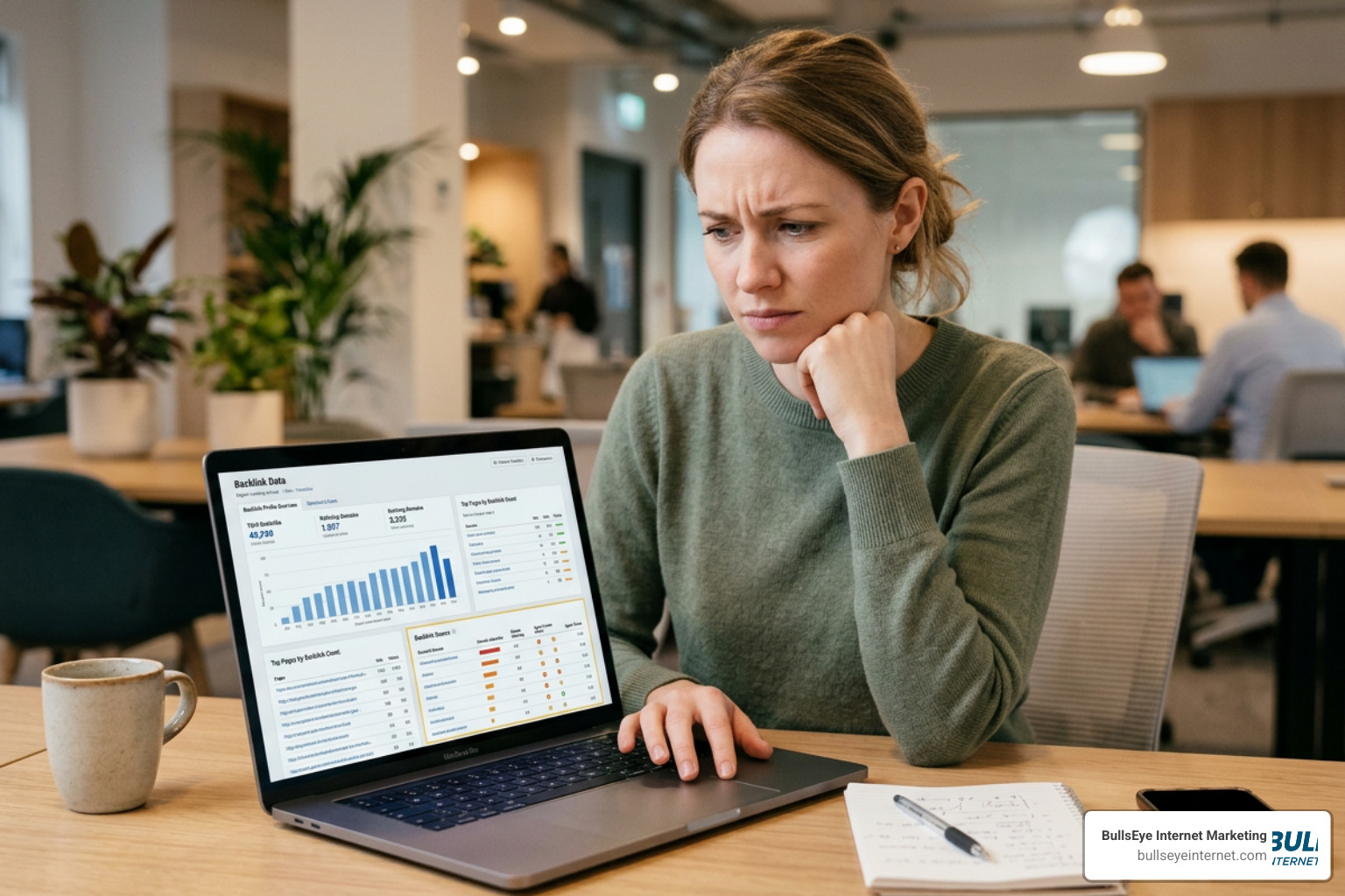 Infographic showcasing common backlink audit mistakes like over-disavowing, ignoring context, and relying on single metrics