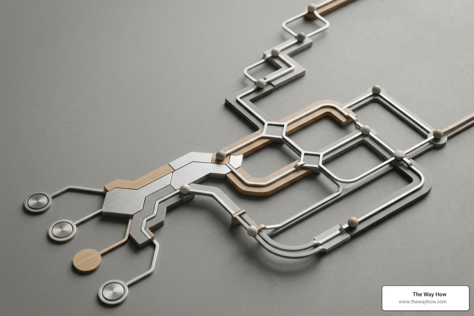 A structured framework representing HubSpot workflow architecture and branching logic A structured framework representing HubSpot workflow architecture and branching logic