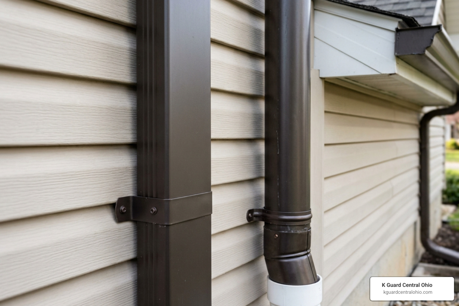rectangular vs round downspouts rectangular vs round downspouts