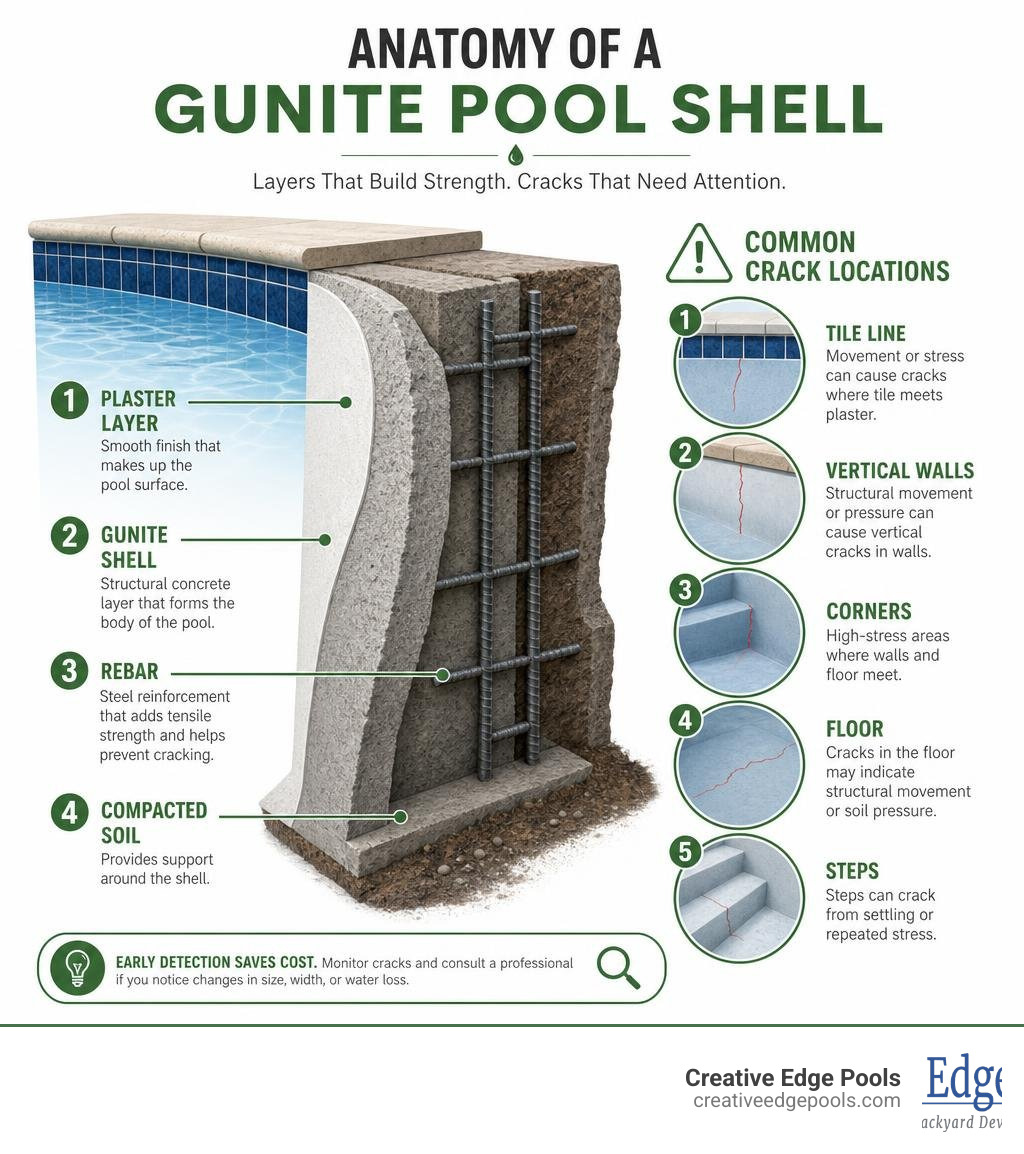 Crack in Gunite Pool: 5 Proven Fixes for Lasting Strength