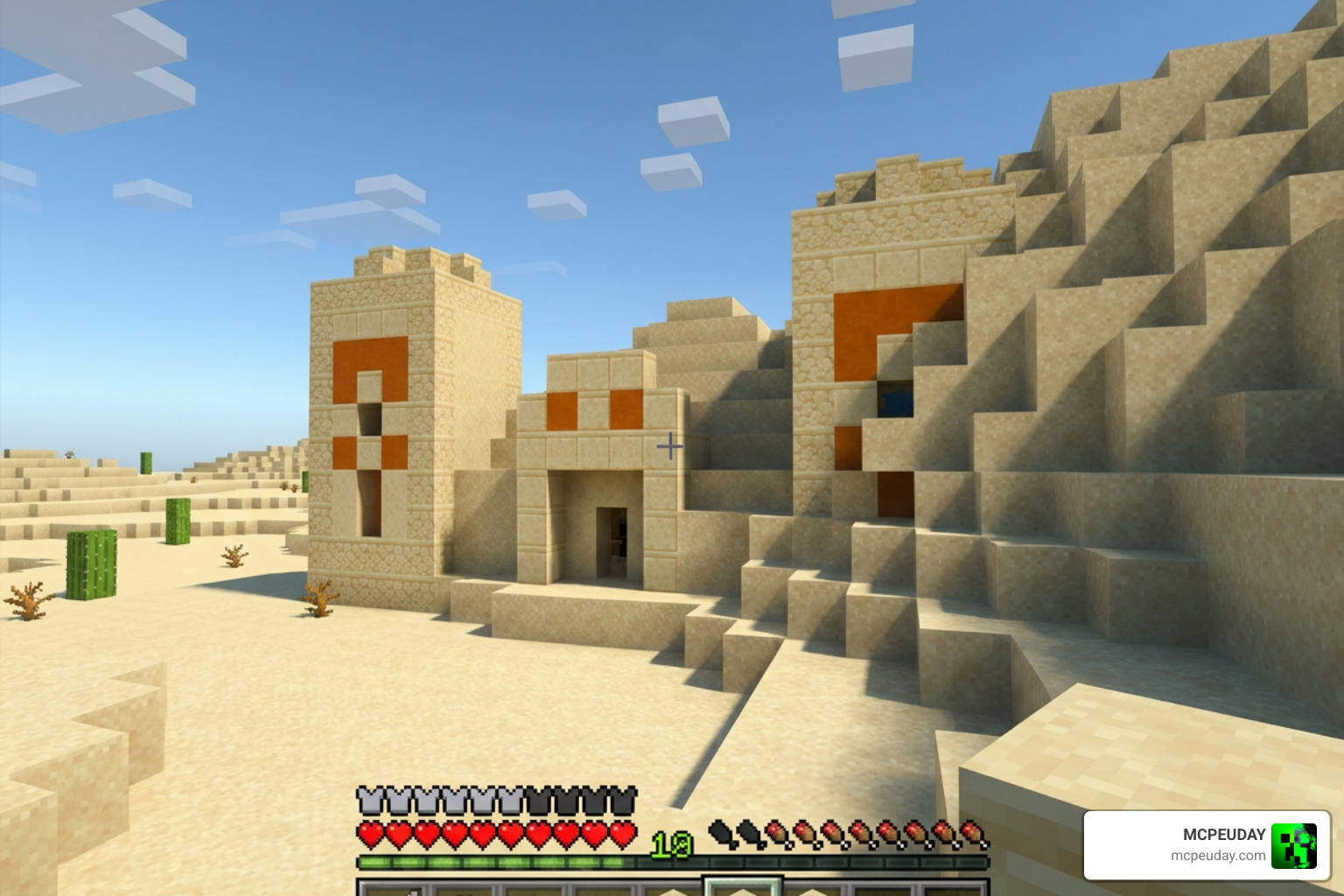 a structure clipping into terrain