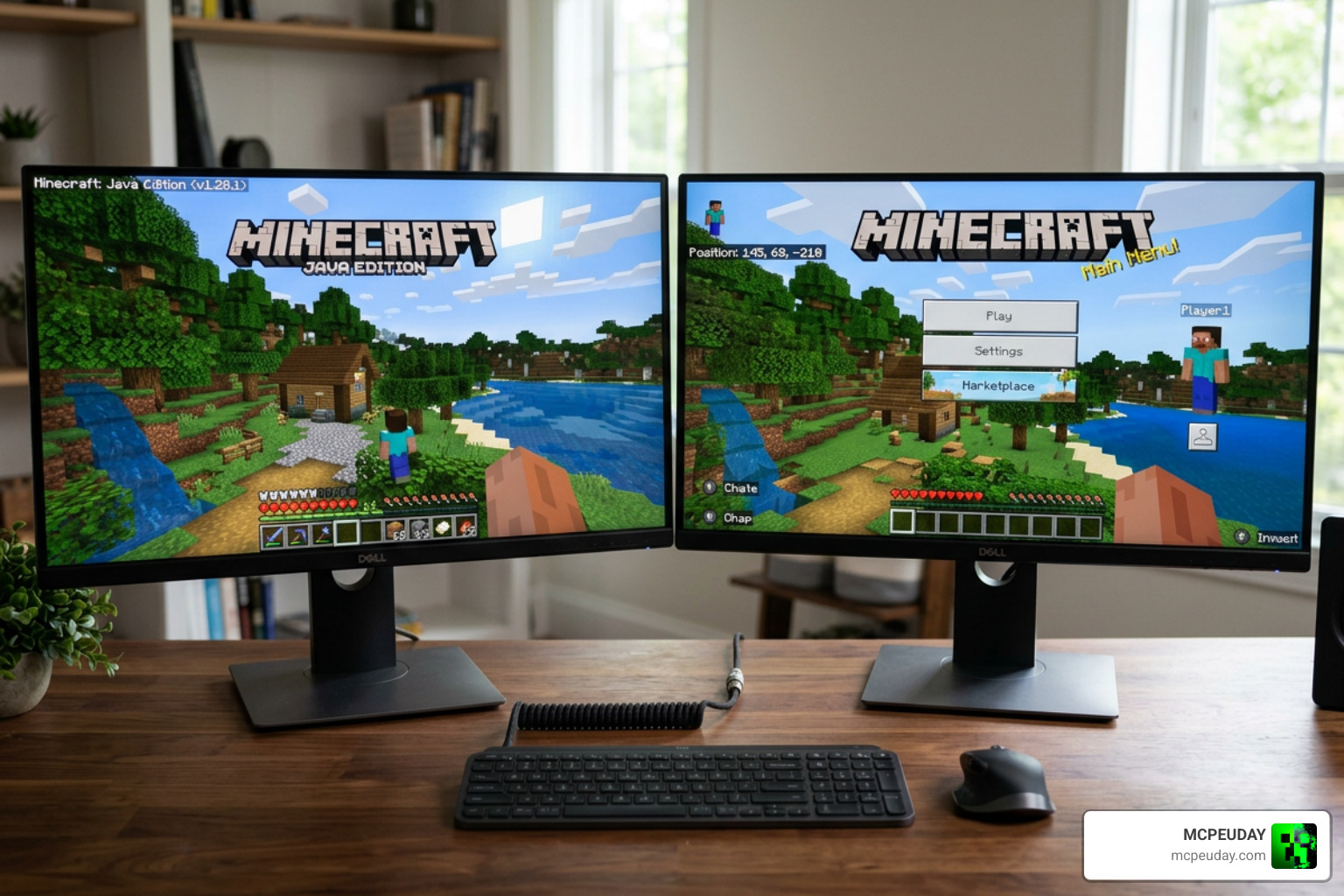 Minecraft Java vs Bedrock editions comparison