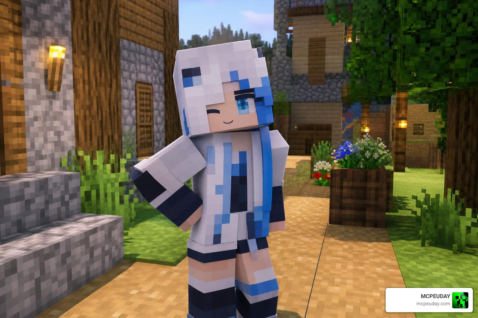 Jenny Colette Version Addon Minecraft character Jenny Colette Version Addon Minecraft character