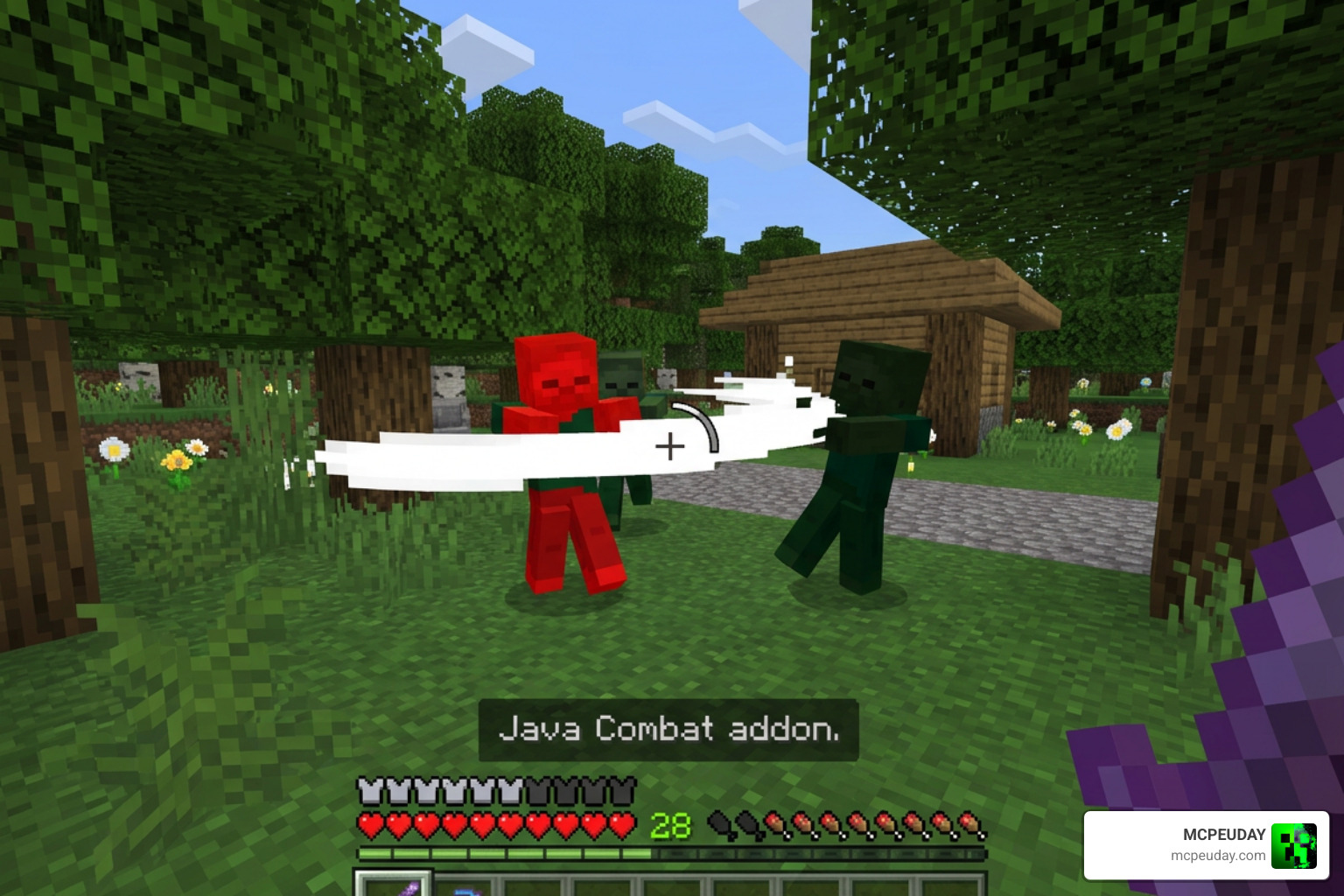 Raiyon's Java Combat ADDON Minecraft Bedrock gameplay Raiyon's Java Combat ADDON Minecraft Bedrock gameplay