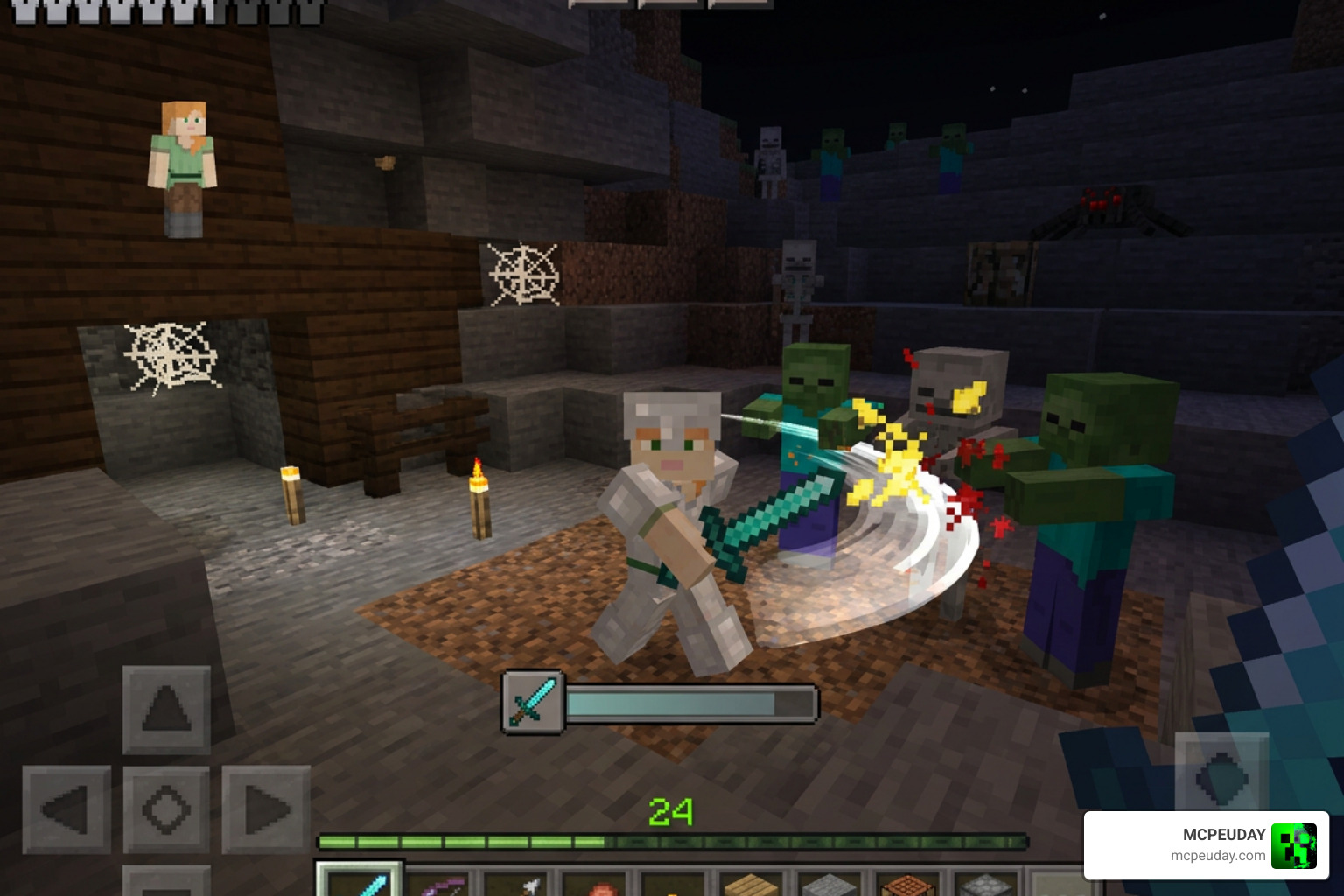 Java combat mechanics in Bedrock Edition Java combat mechanics in Bedrock Edition