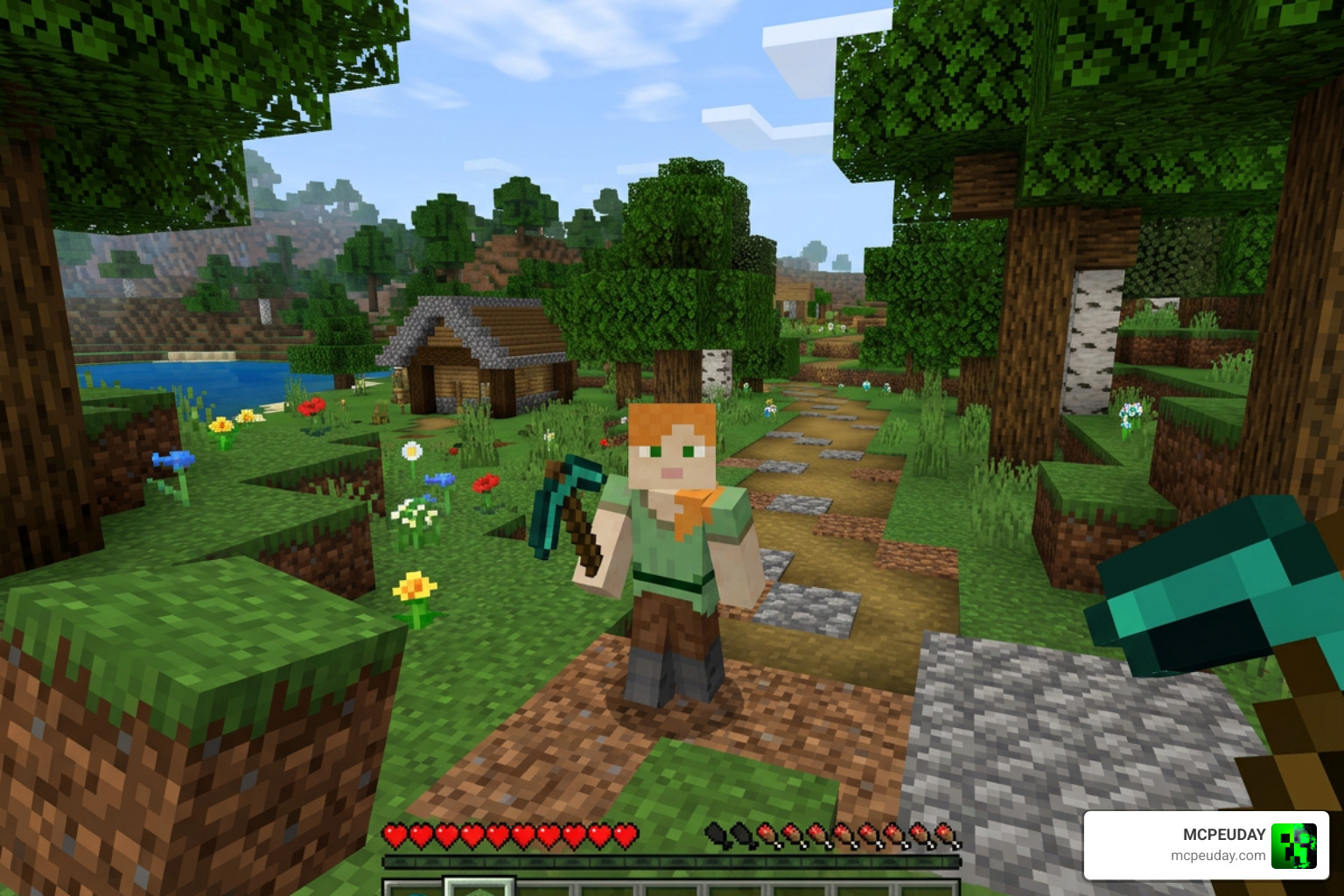 Raiyon's Useful Offhand Addon Minecraft Bedrock