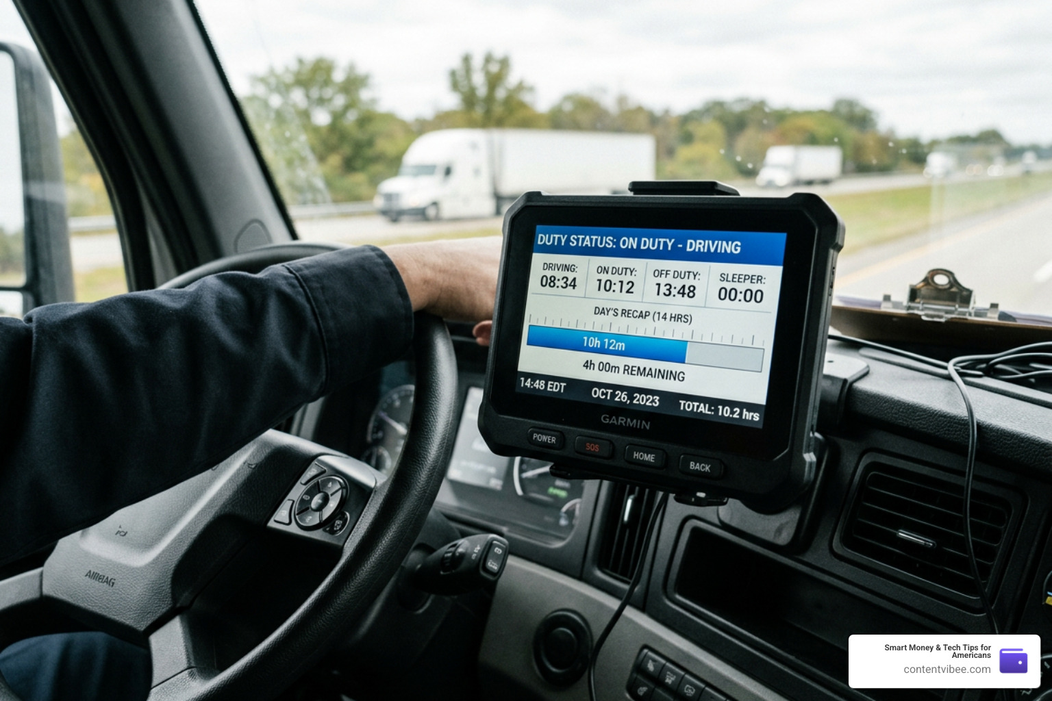 truck electronic logging device ELD
