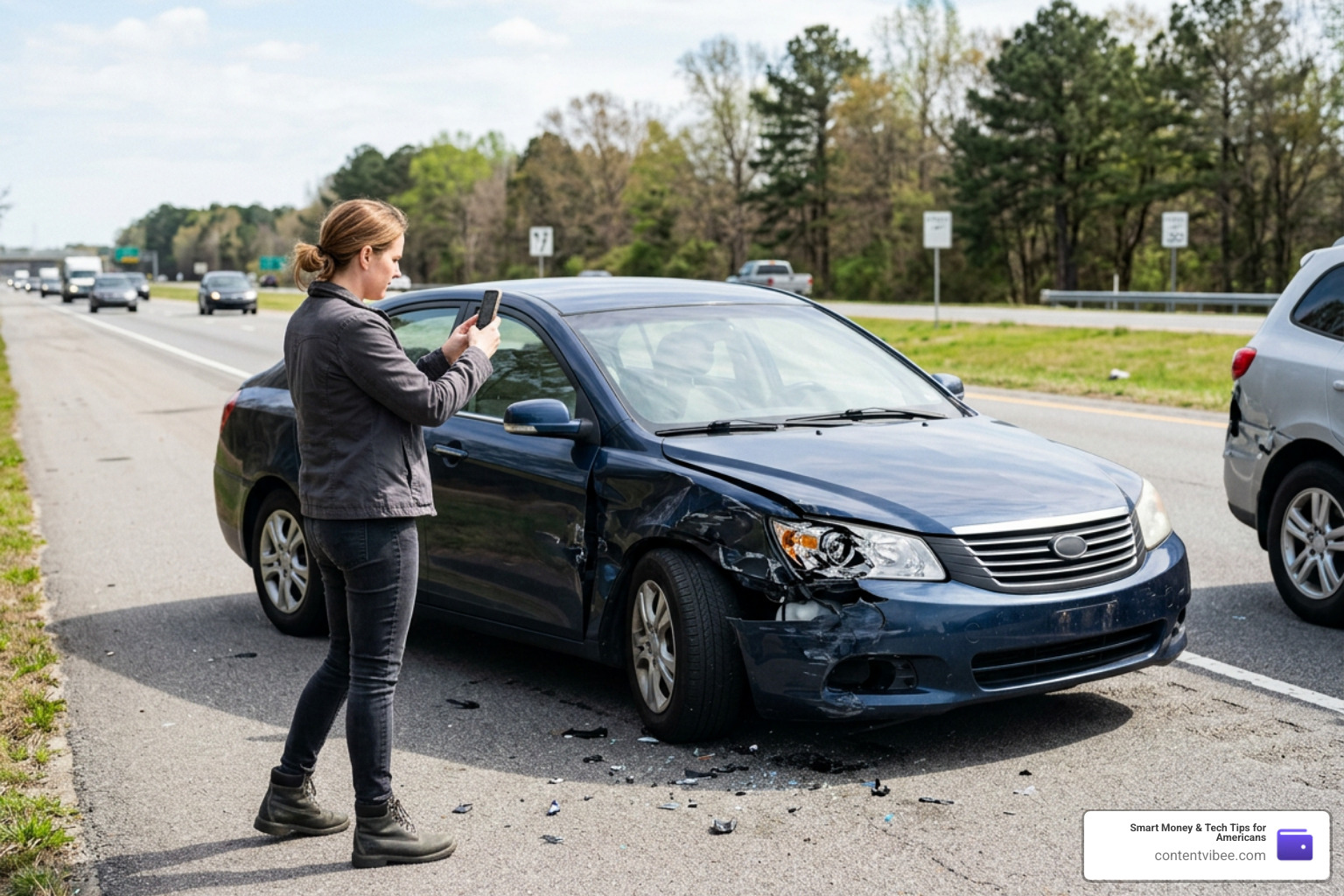 documenting accident evidence at the scene