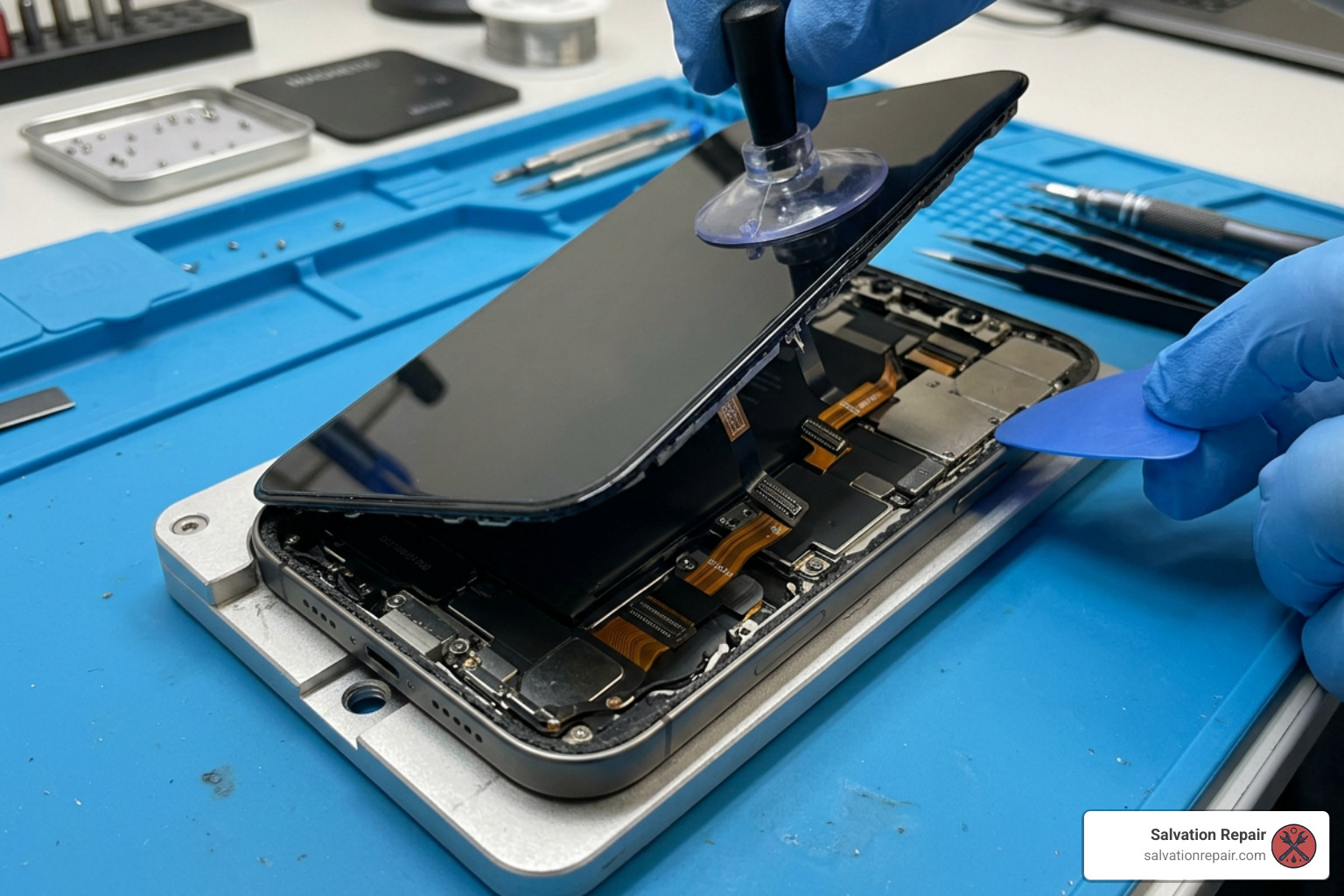 iPhone 16 Pro disassembly process iPhone 16 Pro disassembly process