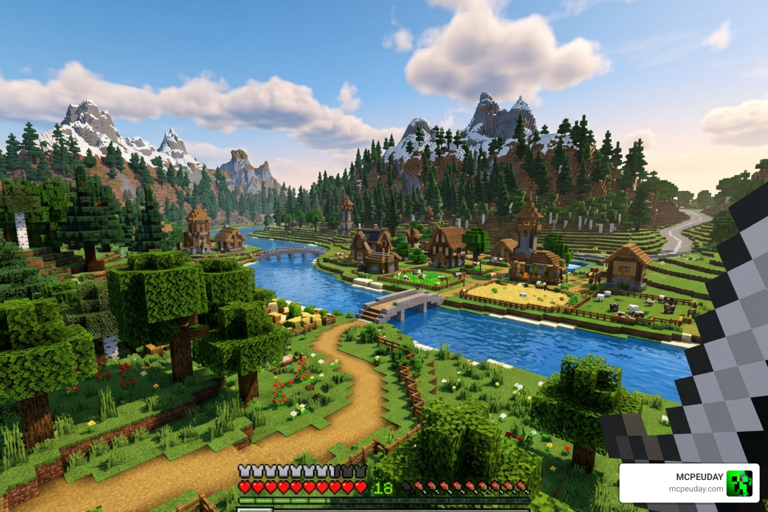 Newb Complementary Shader Minecraft Bedrock RenderDragon visual upgrade Newb Complementary Shader Minecraft Bedrock RenderDragon visual upgrade
