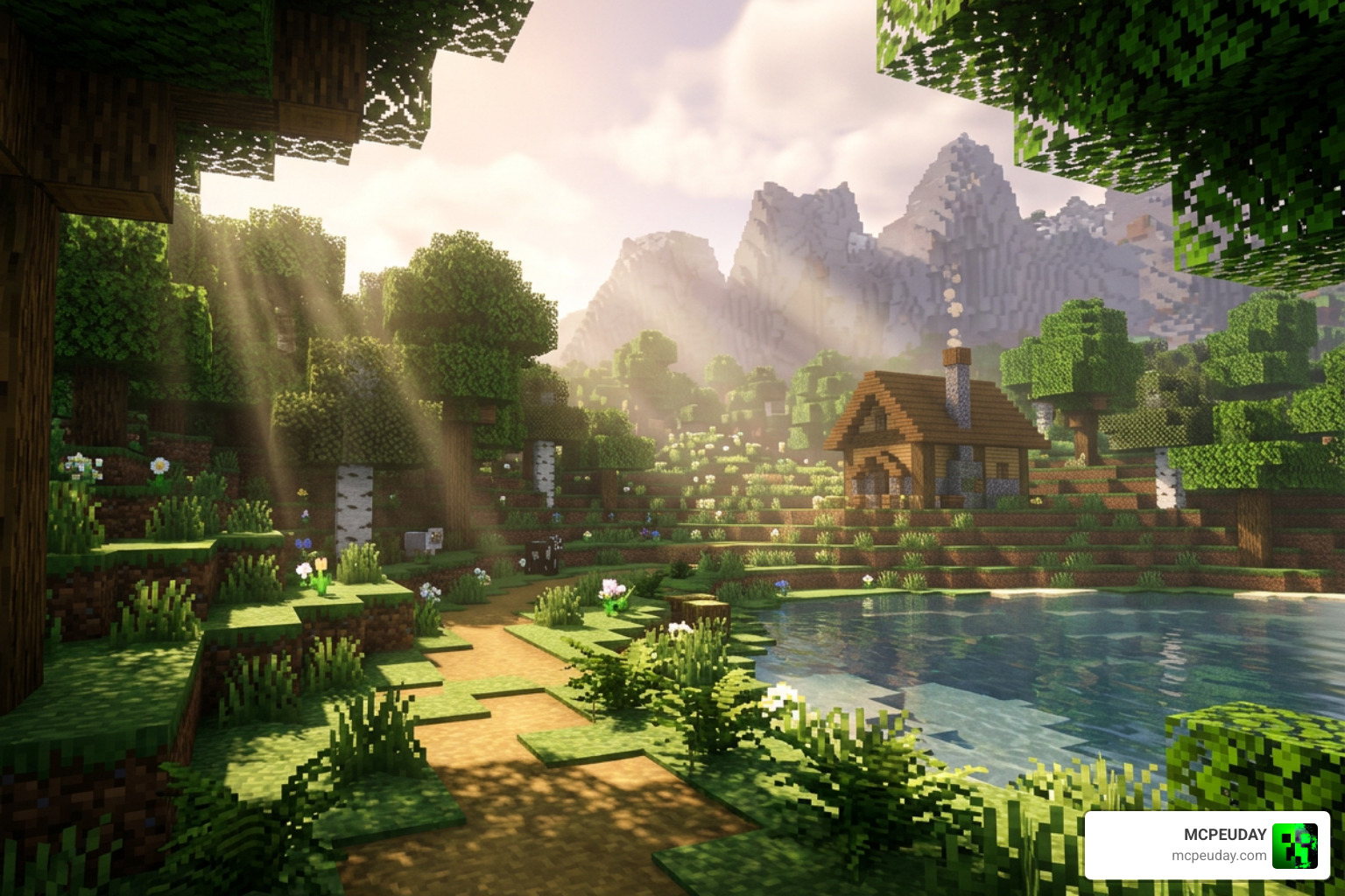 Luminous Dreams shader Minecraft Bedrock