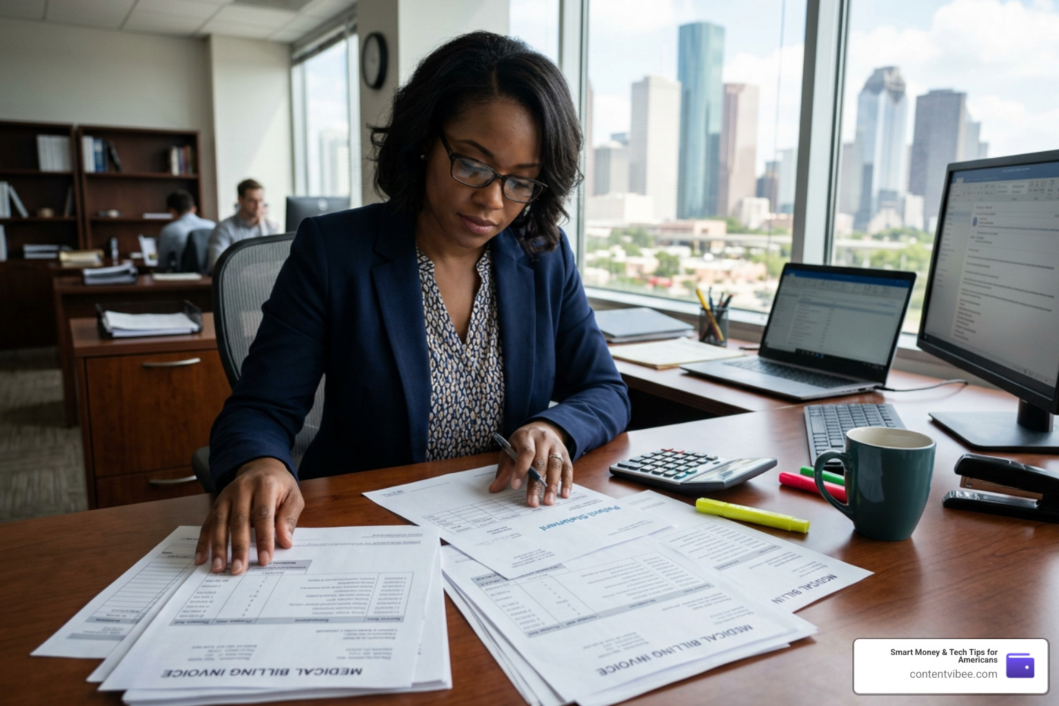 Analyzing medical bills and financial documents for a personal injury claim