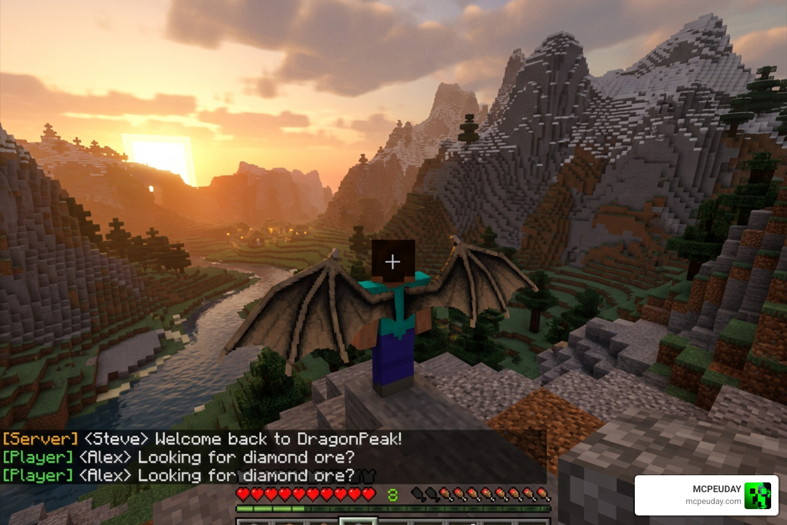 Newb X Dragon Shader Minecraft Bedrock gameplay
