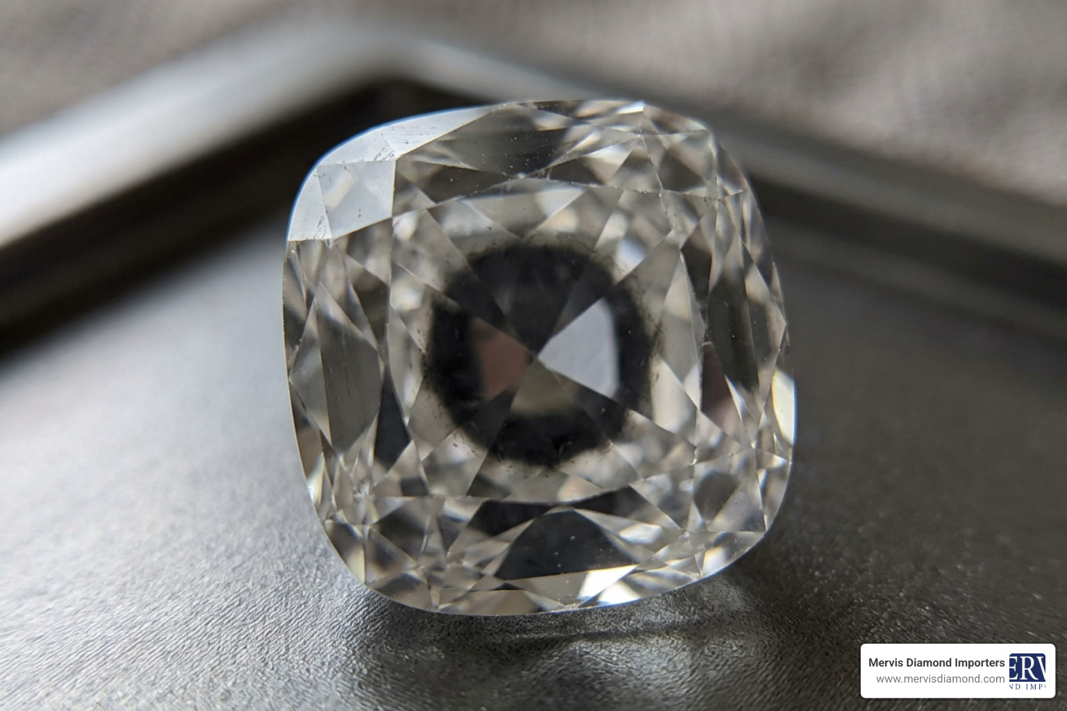 Diamond light leakage and windowing visual example Diamond light leakage and windowing visual example