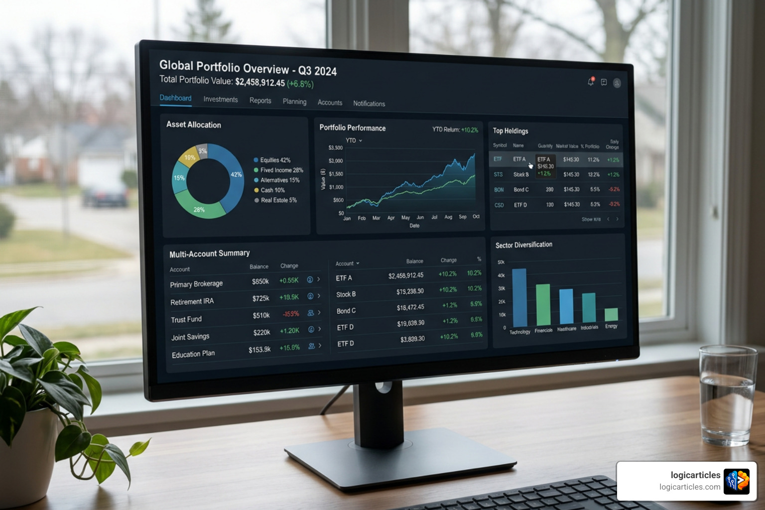 portfolio management dashboard interface portfolio management dashboard interface