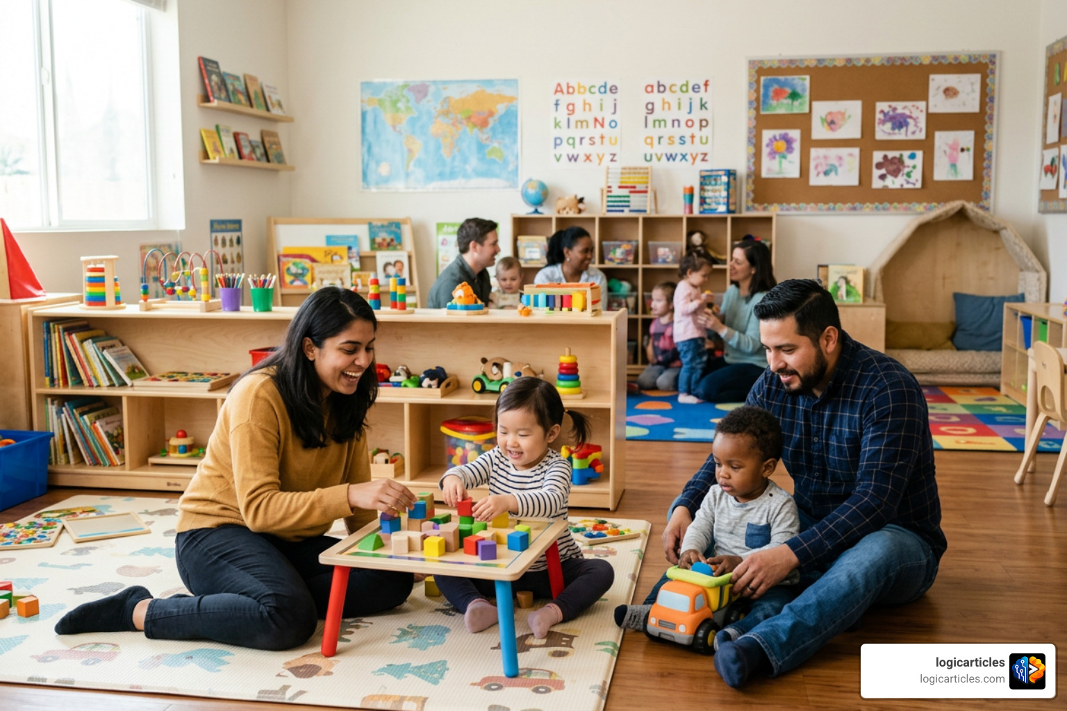 International students with children utilizing daycare services International students with children utilizing daycare services