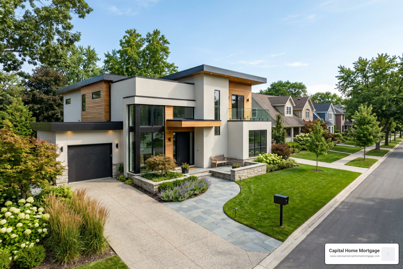 Modern residential property eligible for Section 184 financing Modern residential property eligible for Section 184 financing