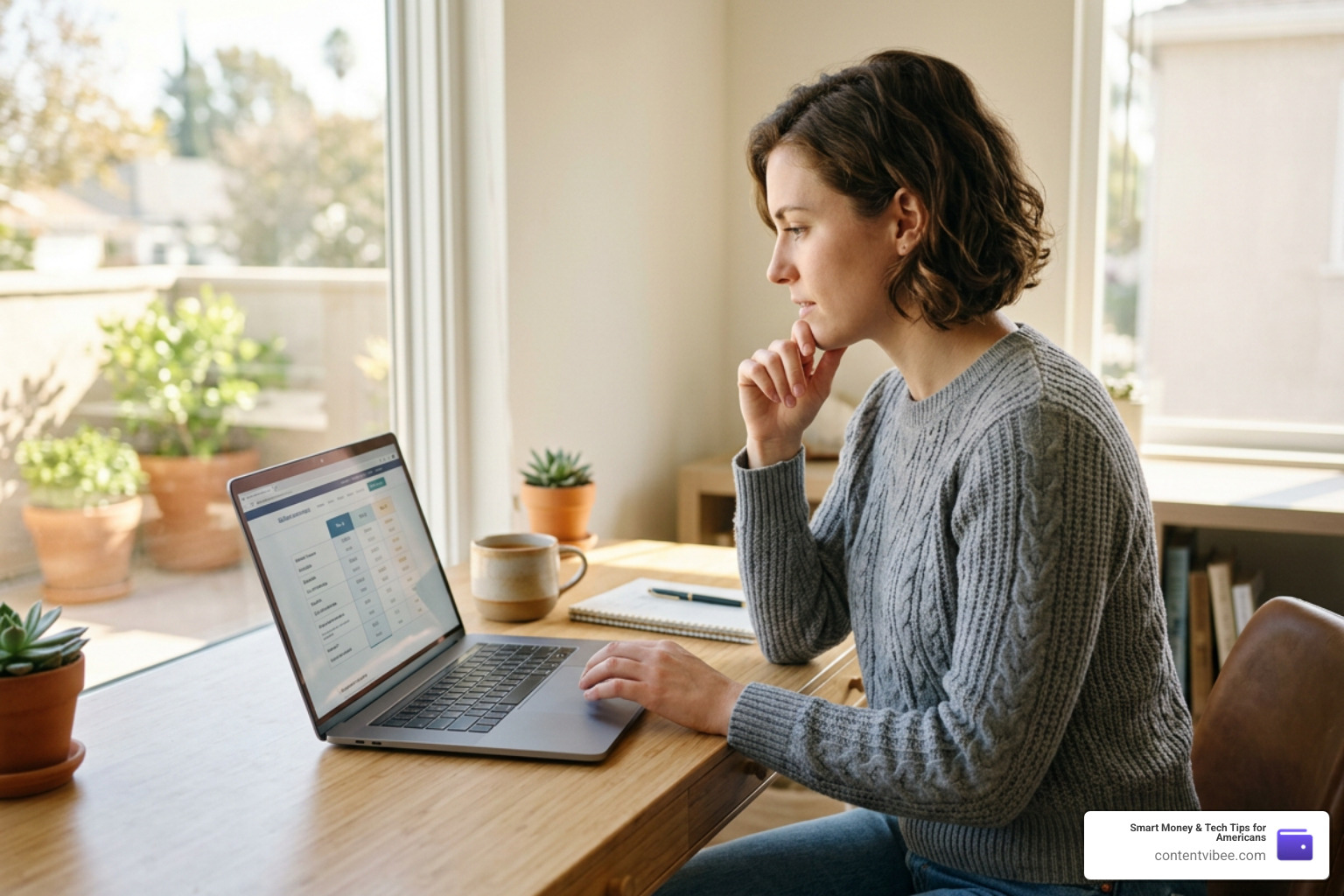 Person comparing California health insurance quotes on a laptop