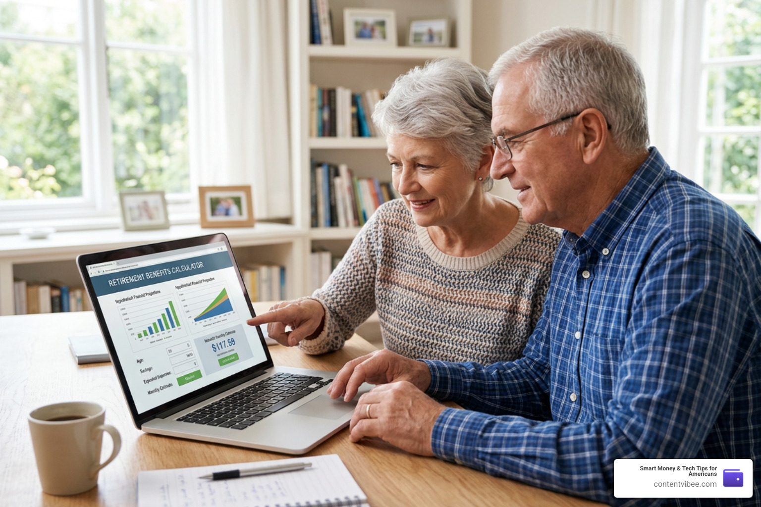 Interactive calculator for estimating spouse retirement benefits