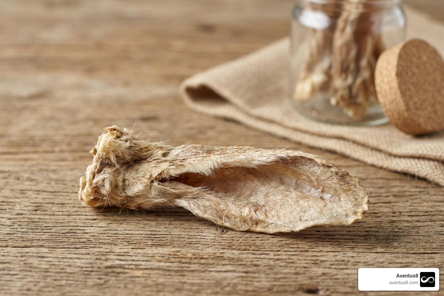 dehydrated rabbit ears pet treat natural chew