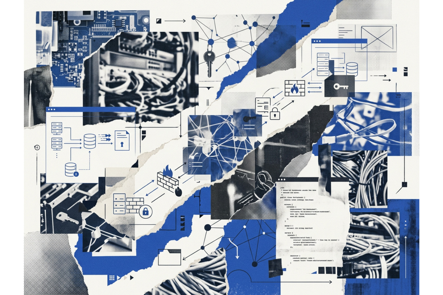 Mutual TLS handshake and financial grade API architecture illustration
