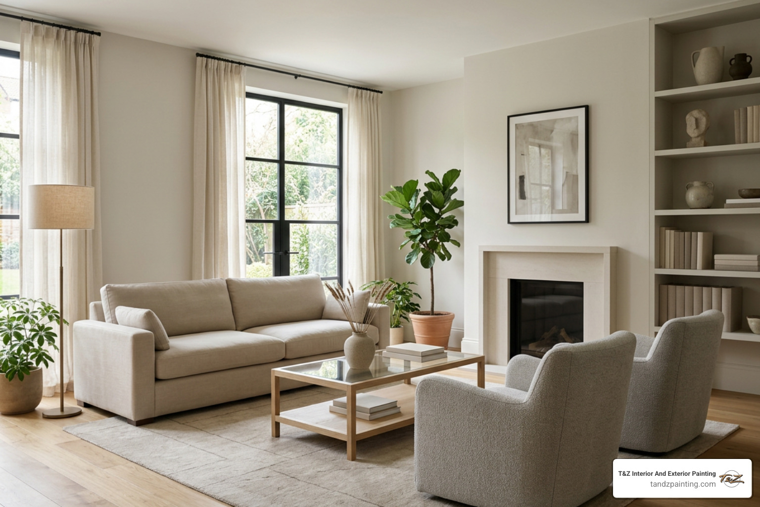 elegant living room with eggshell walls elegant living room with eggshell walls
