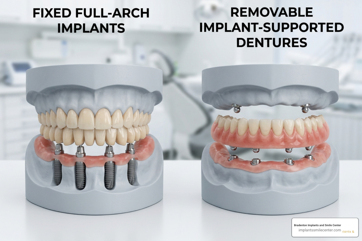 fixed vs removable implant solutions comparison