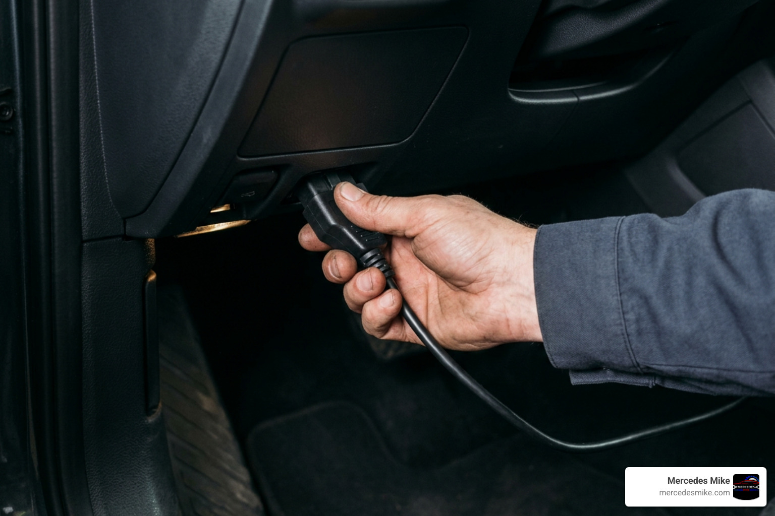 ECU being flashed via OBDII port