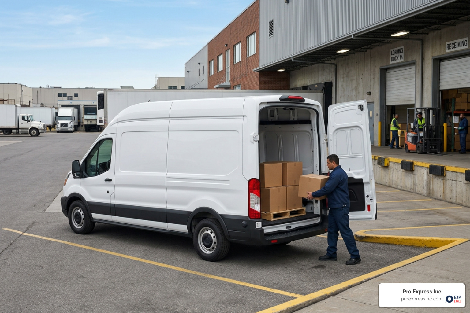 commercial cargo van for expedited B2B shipping commercial cargo van for expedited B2B shipping