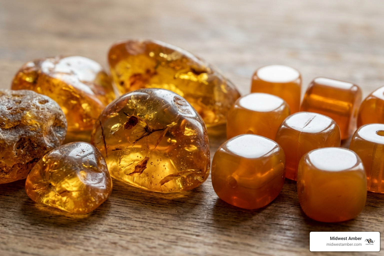 real vs fake amber
