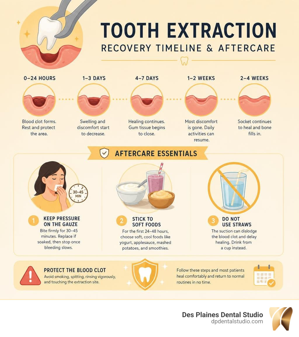 infographic showing tooth extraction recovery timeline and aftercare steps infographic infographic showing tooth extraction recovery timeline and aftercare steps infographic