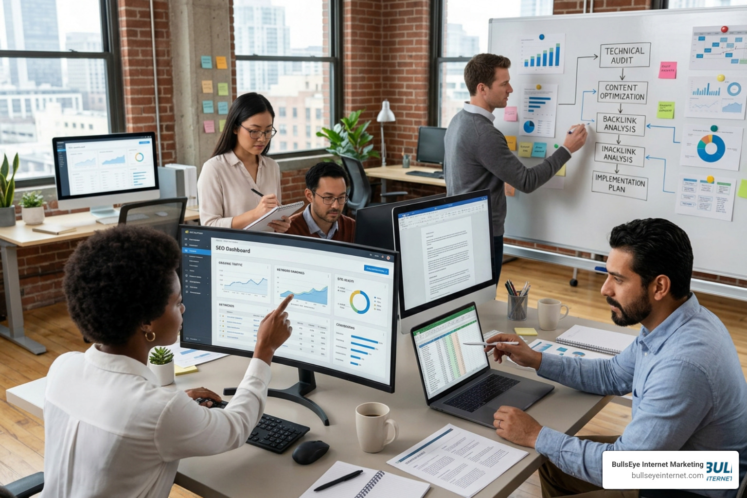 Enterprise SEO workflow from audit to implementation