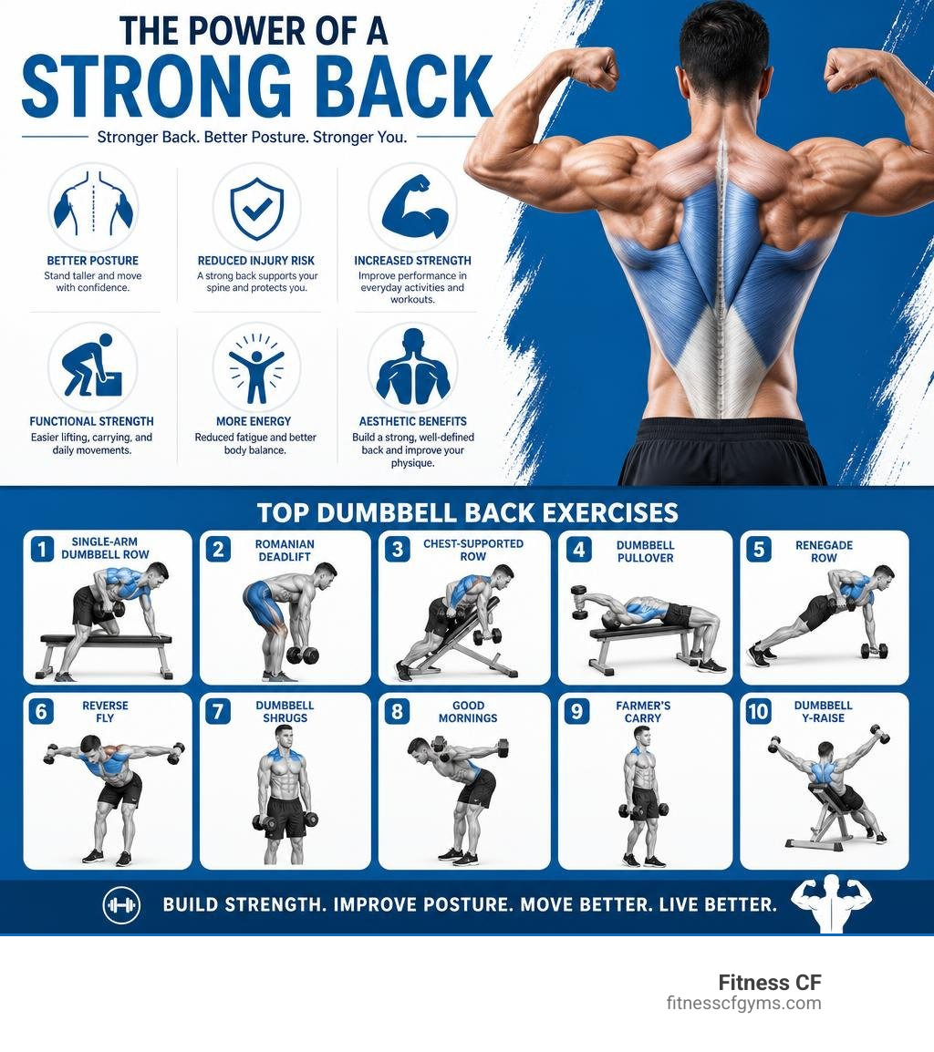 benefits of strong back and top dumbbell back exercises infographic infographic benefits of strong back and top dumbbell back exercises infographic infographic