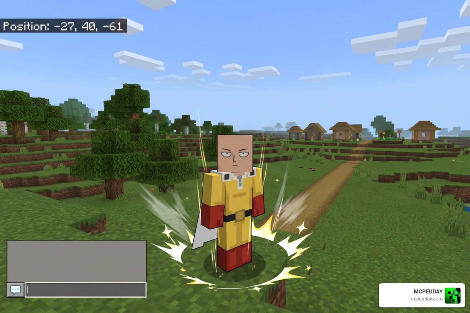 One Punch Man Addon Minecraft Saitama anime mod gameplay One Punch Man Addon Minecraft Saitama anime mod gameplay