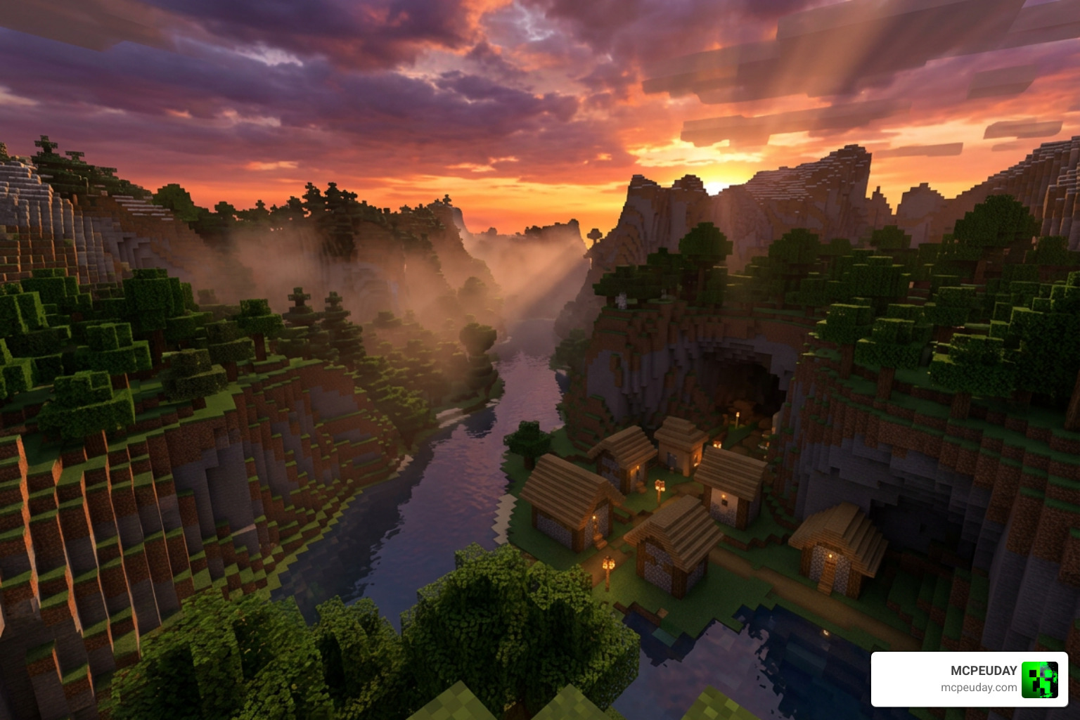 Odyssey Deferred Shader Minecraft Bedrock visual overhaul Odyssey Deferred Shader Minecraft Bedrock visual overhaul