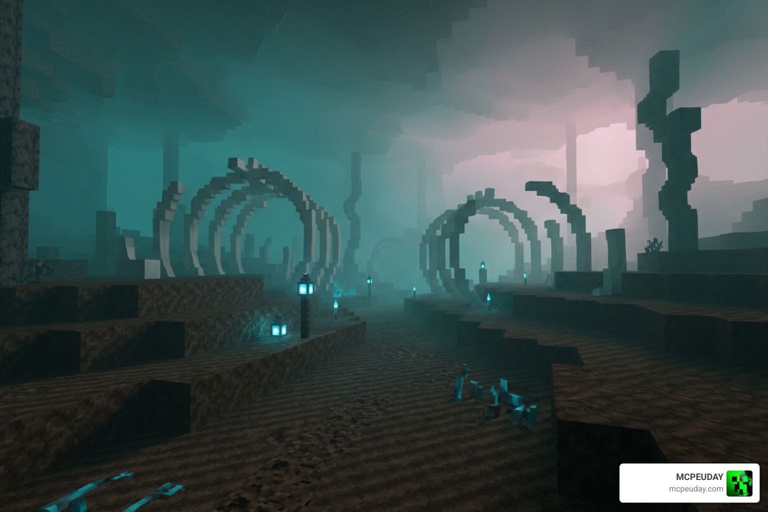 Custom biome fog effects in Minecraft Bedrock with Lumenix Shader Custom biome fog effects in Minecraft Bedrock with Lumenix Shader