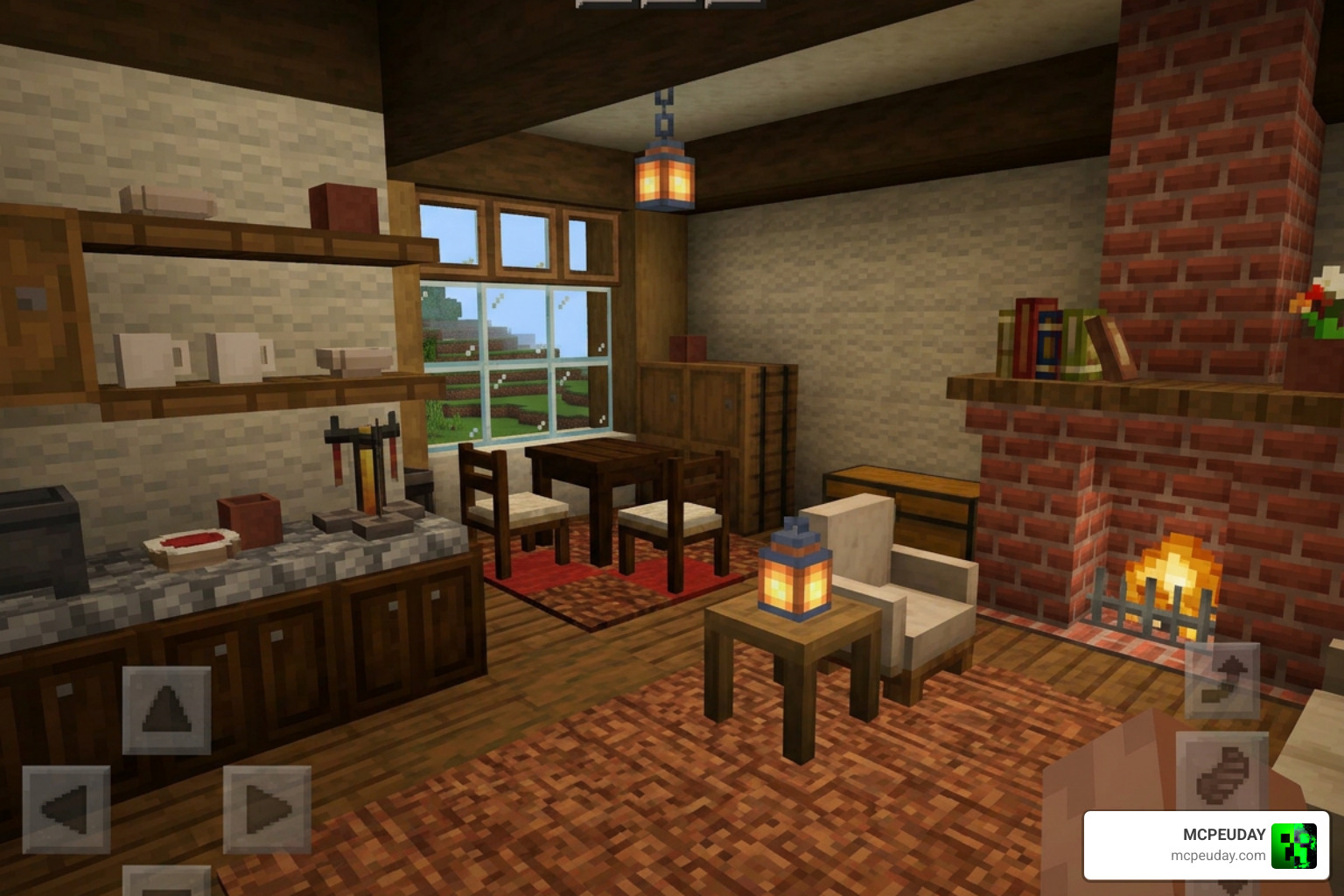 DecoDrop furniture variety in Minecraft PE