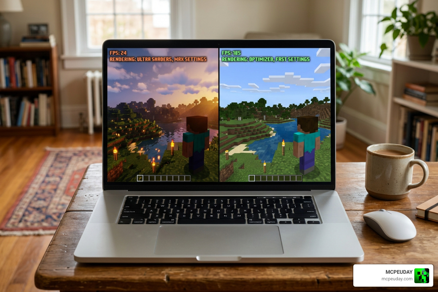 Minecraft shader performance comparison chart showing FPS impact Minecraft shader performance comparison chart showing FPS impact