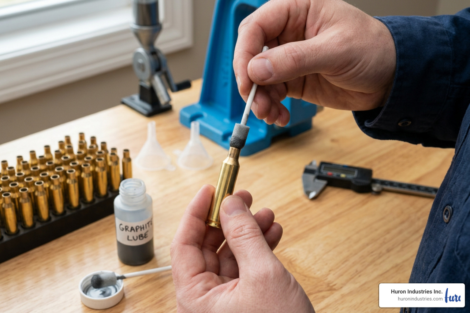 dry film application process using foam swab
