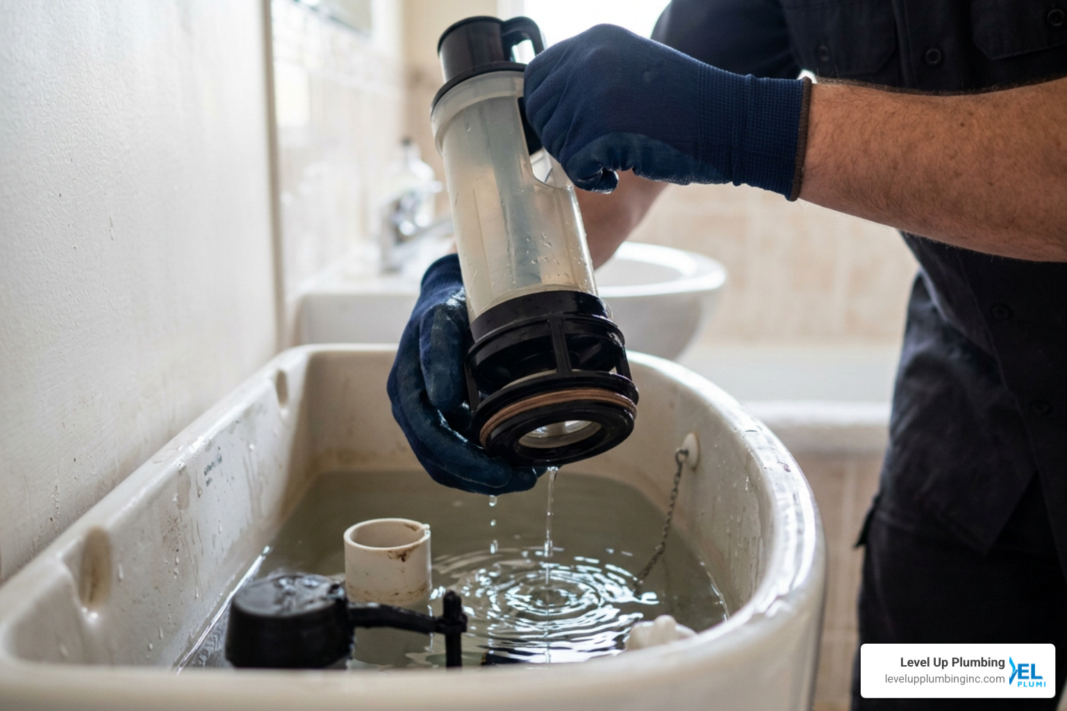 removing a flush valve canister