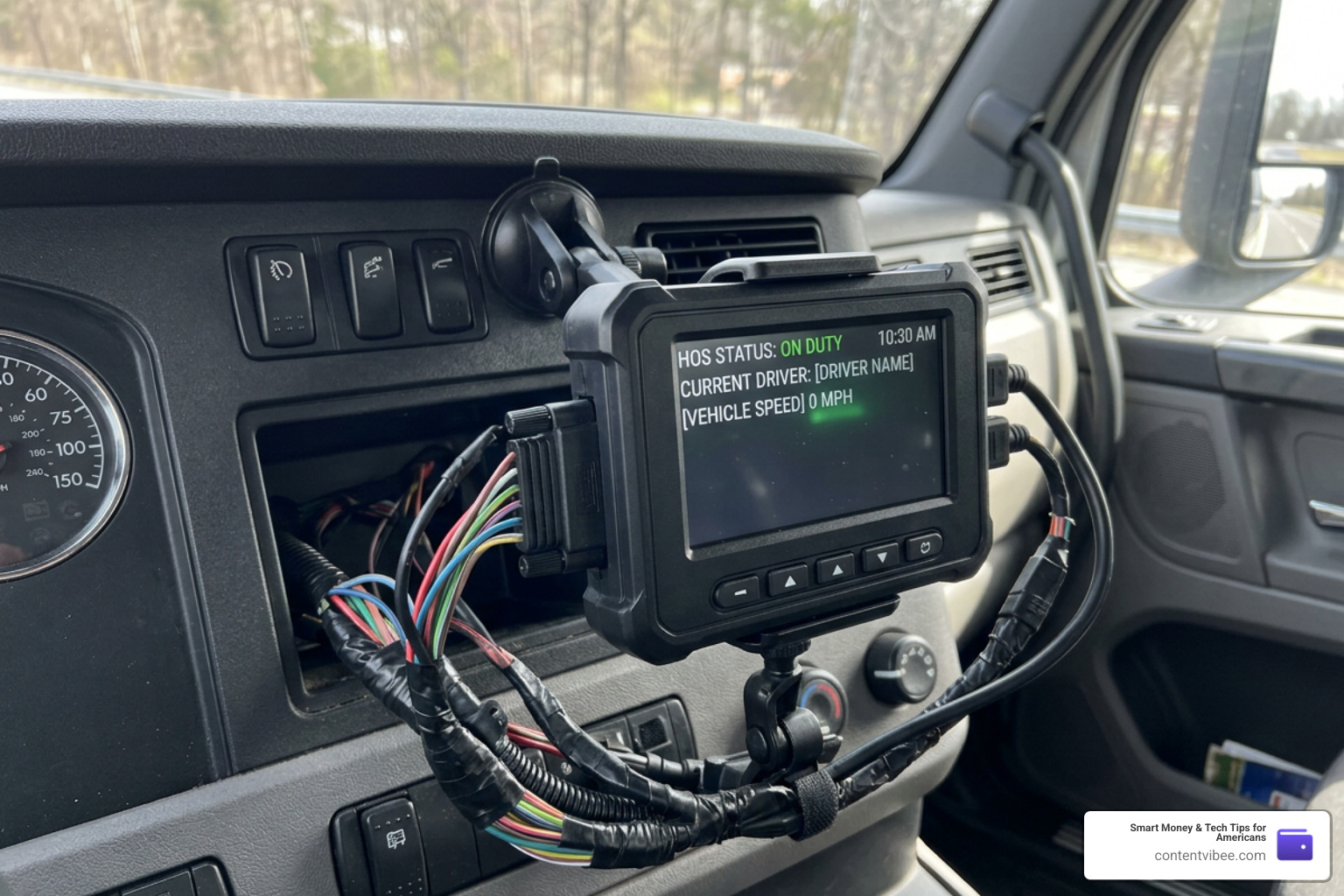 truck black box and electronic logging device
